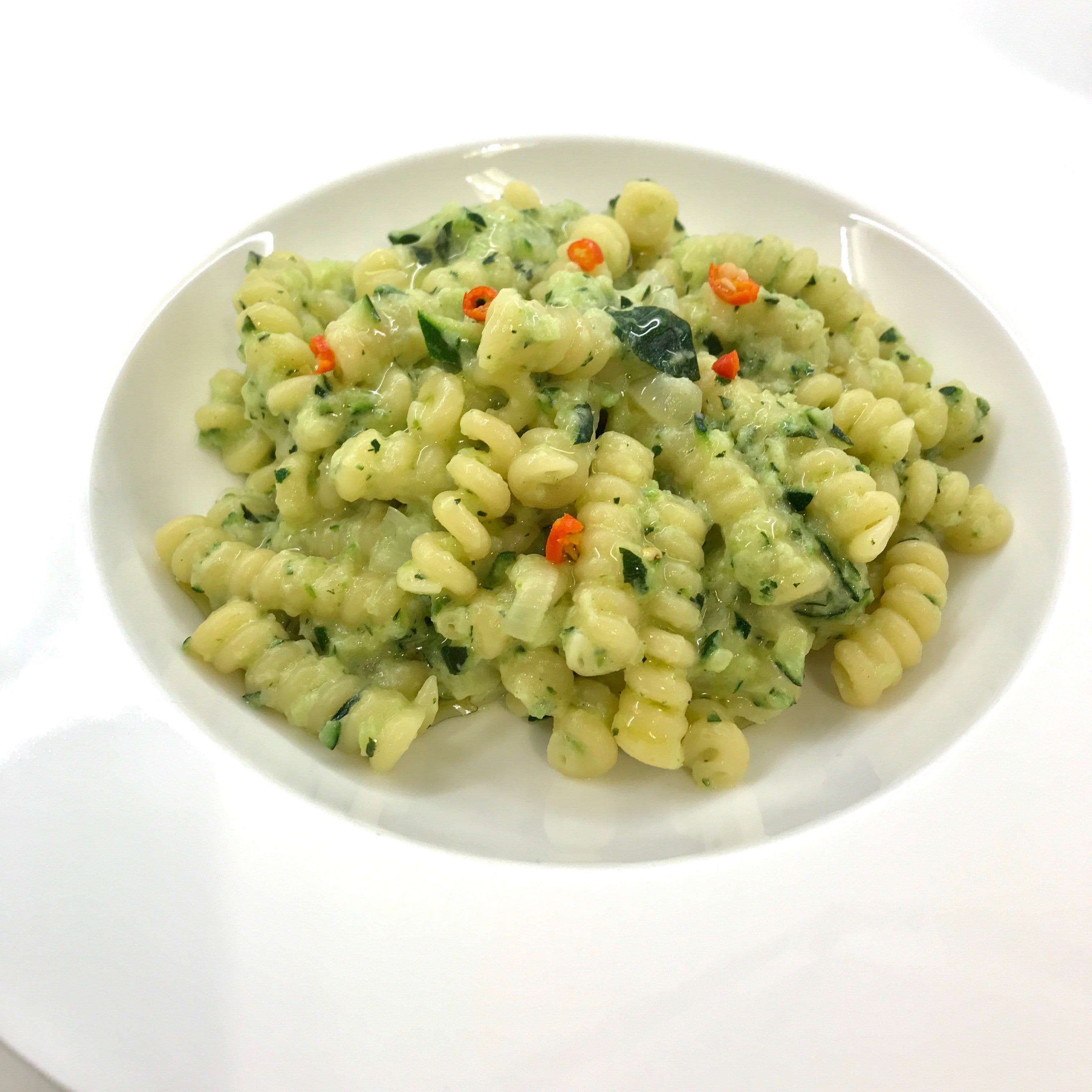 Pasta alla crema di zucchine
